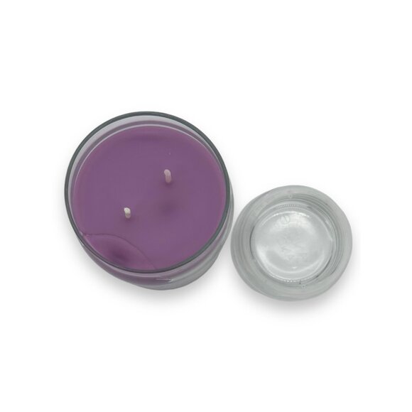 Yankee Candle Wild Orchid 20oz Jar 2-Wick Lilac Purple Floral Scented Aromathera - Picture 3 of 4